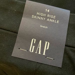 Gap high rise skinny ankle pant